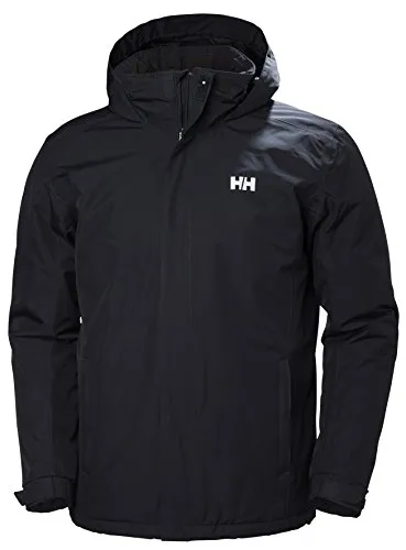Helly Hansen Dubliner Insulated Jacke für Herren - Funktionsjacke mit Helly Tech Protection: wasserdicht, winddicht und atmungsaktiv. Ideal für Outdoor-Aktivitäten dank verstaubarer Kapuze und verstellbaren Ärmelbündchen.