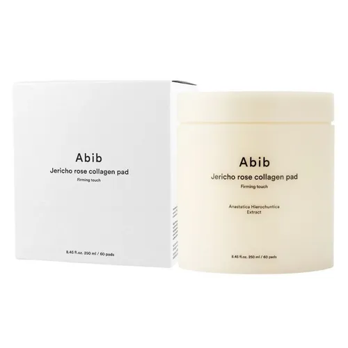 Abib Straffende Blütenblätter Jerricho Rose Collagen, 60 Stück - Tagespflege mit straffendem Effekt, ideal für eine intensive Feuchtigkeitspflege und einen erfrischten Teint.