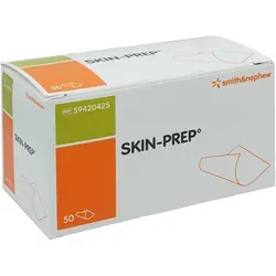SKIN PREP Tücher 50 St - Arzneimittel für eine sanfte Hautvorbereitung, rezeptfrei erhältlich und ideal für medizinische Anwendungen.