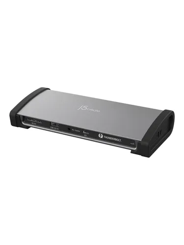j5create JTD562-EN - 8K Thunderbolt 4 Dockingstation - Weiteres Notebook-Zubehör mit 96 W Power Delivery, ideal für schnelle Datenübertragung und hohe Bildschirmauflösung.