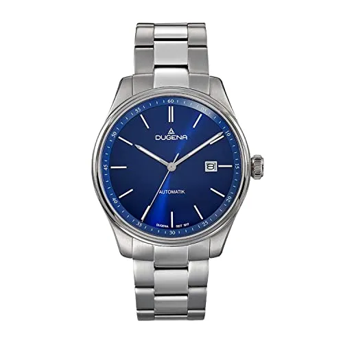 Dugena Herren-Armbanduhr 4461090 Milano Automatik - Armbanduhren für Herren mit elegantem Design, hochwertigem Saphirglas und 5 bar Wasserdichtigkeit – die perfekte Kombination aus Stil und Funktionalität.
