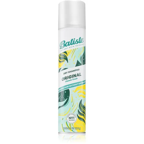 Batiste Original 200 ml Trockenshampoo - Shampoo für frisches Haar ohne Wasser, verleiht Volumen und Griffigkeit, ideal für schnelle Auffrischungen zwischen den Haarwäschen.