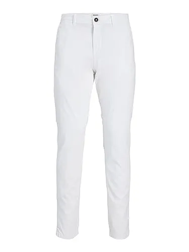 Herren Jack & Jones Chino Hose JPSTMARCO JJBOWIE - Wanderhosen mit Stretch für idealen Tragekomfort, konischer Schnitt und Slim Fit Look für eine moderne Silhouette.