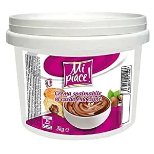 Mi Piace Crema alla nocciola Haselnussschokolade 3 Kg Brotaufstrich Aufstrich