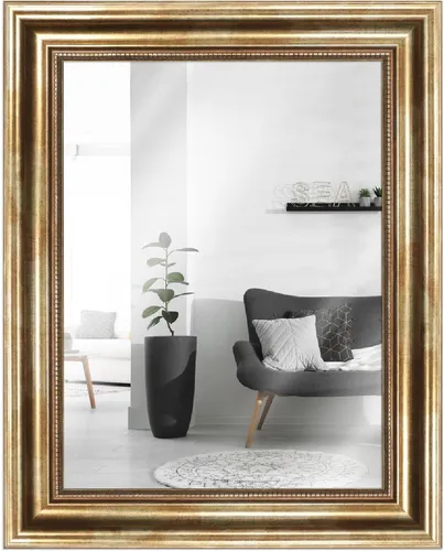 WANDStyle großer Gold Spiegel Barock Vintage 50x70 cm in gold von MendeFrames