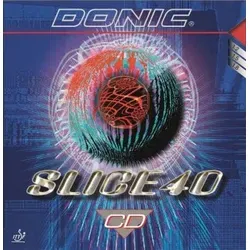 Donic Belag Slice 40 CD, rot, 1,8 mm von Donic-Schildkröt