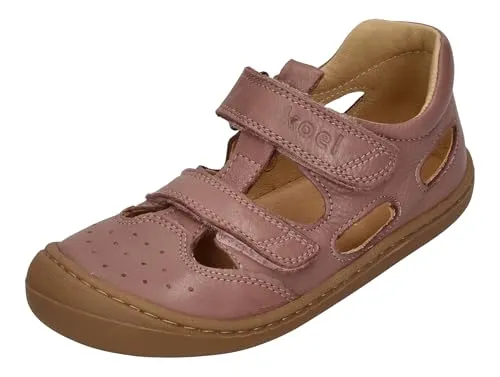 Koel Sandalen Lauflernschuh Barfußschuhe Barefoog BEP Leder Grau - Lauflernschuhe für Jungen, aus hochwertigem Leder für optimalen Komfort und Unterstützung beim Laufenlernen.