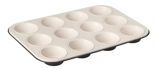 Zenker 12er-Muffinform Ø 7 cm CREME NOIR von Zenker