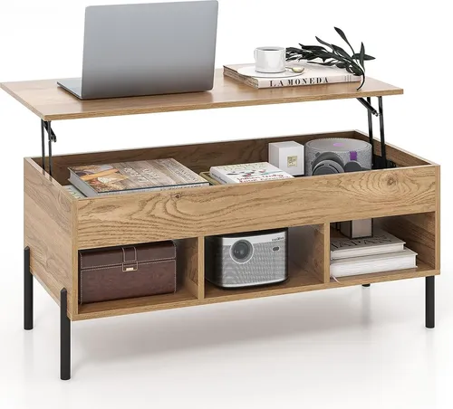 Couchtische Beige von Goplus