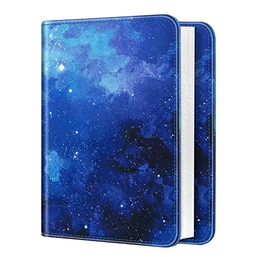 Fintie Fotoalbum für Fujifilm Instax Mini 12/11/9/EVO/40/90/Liplay/Link 2, 104 Taschen 3 Zoll Film Foto-Album für Instax Mini 8/7+/7s/25/Link, Kodak Polaroid Sofortbildkamera Drucker, Sternenhimmel