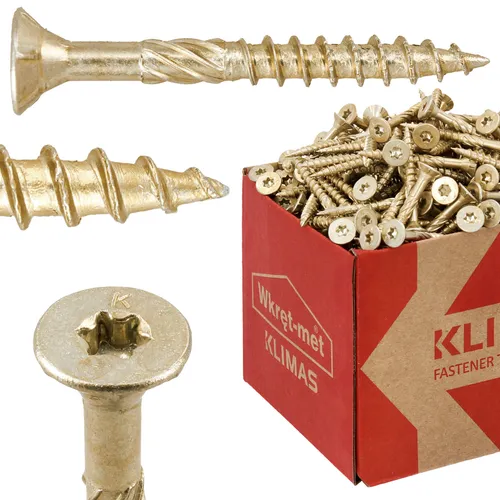 Zimmermannsschrauben für Holz TORX 4,5x40 250 Stck