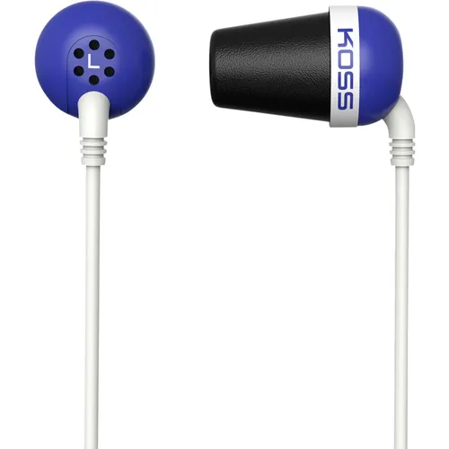 Koss The Plug (NC, Kabelgebunden) - Kompakte In-Ear Kopfhörer - Kopfhörer mit Noise Cancelling, ideal für ungestörten Musikgenuss unterwegs und hervorragenden Tragekomfort.