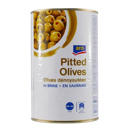 aro Pitted Grüne Oliven ohne Stein 4,0KG von MCC Trading Deutschland GmbH