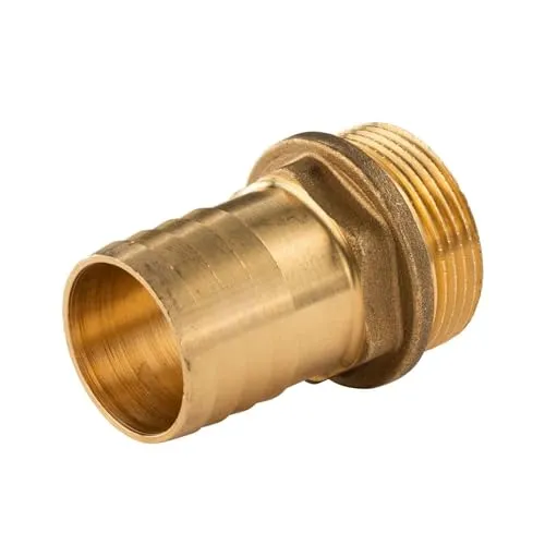 Messing Gewinde-fitting Schlauchanschluss1 1/4' Ag (dn 32) Länge 35 Mm - Schwere Ausführung