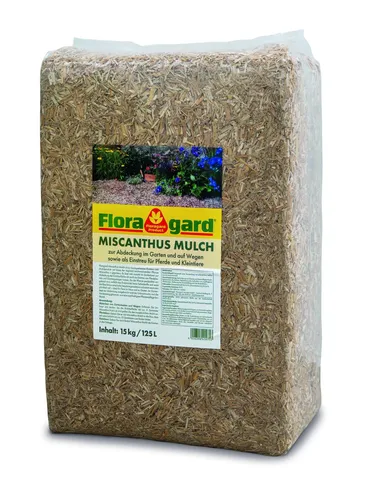 FLORAGARD Miscanthus Mulch 125 Liter