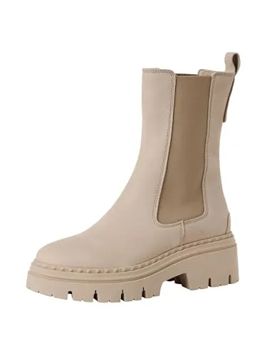 Tamaris Damen Stiefel Leder braun 38 – Eleganter Komfort - Stylische Damenstiefel mit 60 mm Blockabsatz für einen eleganten Auftritt. Herausnehmbares Fußbett sorgt für individuellen Komfort. Elastische Einsätze bieten optimale Anpassung und Flexibilität – ideal für jeden Alltag.