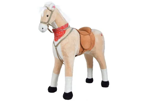 Pink Papaya Stehpferd für Kinder zum Reiten Sternchen 105 cm