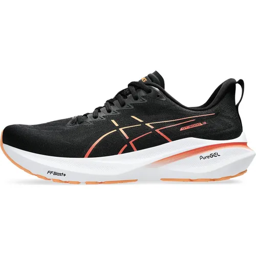 Asics GT-2000 13 Laufschuh 47 EU - BLACK/FADED ORANGE - Laufschuhe für Herren in Größe 47, bieten hervorragende Dämpfung und Stabilität für deinen Lauf.
