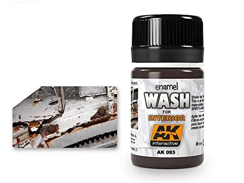 AK Interactive AK093 - Wash For Interiors 35ml - Neu