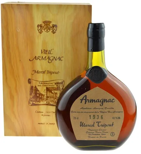 Produktbild Rarität: Armagnac Marcel Trepout Jahrgang 1936