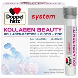 Doppelherz Kollagen Beauty system Trinkfläschchen