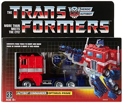 Transformers G1 Reissue Figur Optimus Prime Druckguss