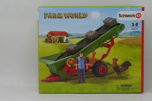 Schleich® 42377 Farm World Förderband mit Zubehör   NEU u OVP