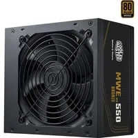 Cooler Master MWE Bronze 550 V3 - 550W Netzteil - Hochwertiges 550W Netzteil mit 80 PLUS Bronze Effizienz, ideal für Gaming-PCs und zuverlässige Stromversorgung.