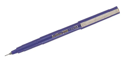 Artline 200 Fineliner Pen Fine Blue (Pack of 12) A2003 Single