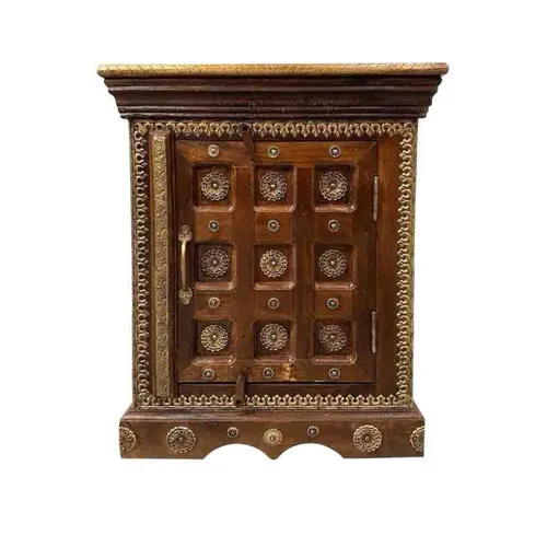 Nachttische aus Mangoholz von Oriental Galerie