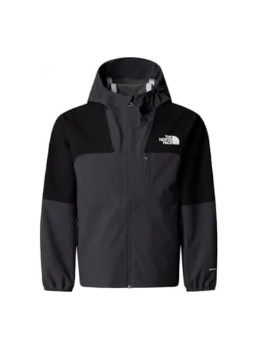 The North Face Teen Hike Packable Shell - Wetterfeste Kinderjacke in TNF Black - Die Teen Hike Packable Shell von The North Face ist ideal für junge Entdecker. Mit ihrer kompakten Packbarkeit, atmungsaktiven Materialien und helmtauglicher Kapuze bietet sie optimalen Schutz bei jedem Wetter.