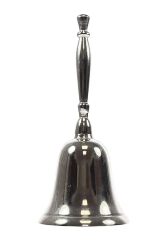 Handglocke | Weihnachtsmann Glocke Tischglocke Weihnachtsglocke | 20,5x9 cm