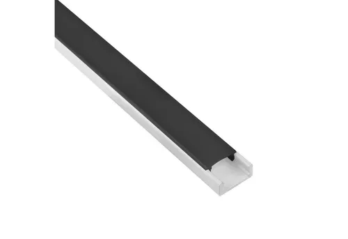 tktrading24 LED-Stripe-Profil A15 LED Aluprofil Weiss Abdeckung - Premium LED-Profil