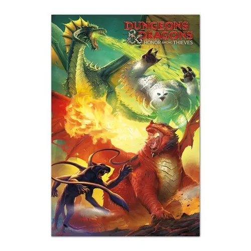 Poster DUNGEONS & DRAGONS - Honor Among Thieves (Game) 61x91,5cm NEU 59879 ge