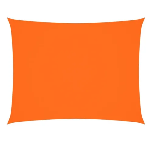 vidaXL Sonnensegel 3,5x5 m Orange aus Oxford-Gewebe in orange von vidaXL