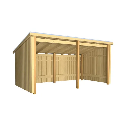 Plus Gartenhaus Nordic Multi 416 x 208 cm