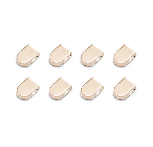 Produktbild ELANOX Schnürsenkel 4 Stück für 2 Paar Schuhe elastische Schnürsenkel mit Clips, inkl. Enden (Clips) - 8 St. in silber