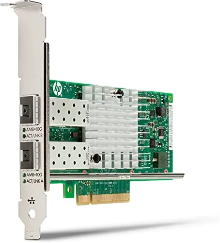 HP Intel X550 10GBASE-T Dual Port NIC - Netzwerkkarten PCI Express mit 10Gb Ethernet für schnelle Datenübertragung und optimale Leistung in Workstations.