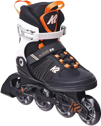 K2 ALEXIS 80 Inline Skate black/coral von K2