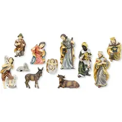 Krippenfiguren Set 11-teilig für 7 cm Figuren aus Polyresin