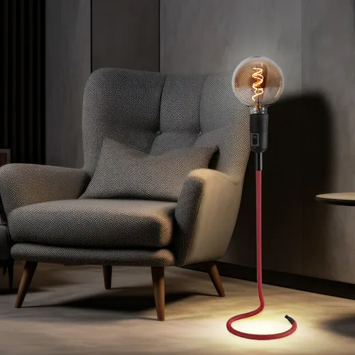 Retro Tischlampe LED Filament 46,5 cm