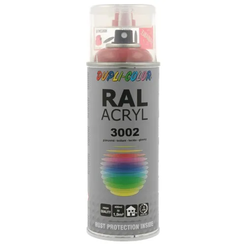 Dupli Color RAL-Lack RAL ACRYL RAL 3002 karminrot glänzend 400 ml 349577
