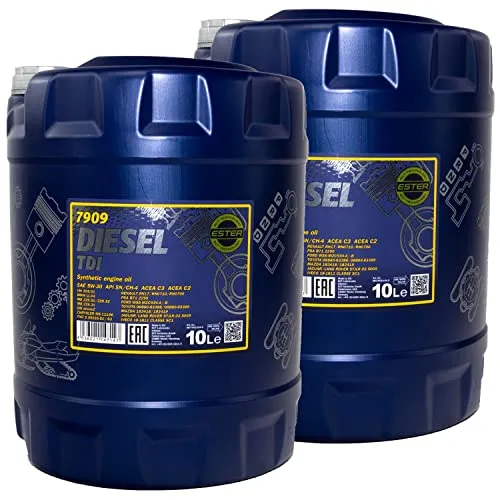 Motoröl Motor Öl MANNOL Diesel TDI 5W-30 API SN/CH-4 2 X 10 Liter