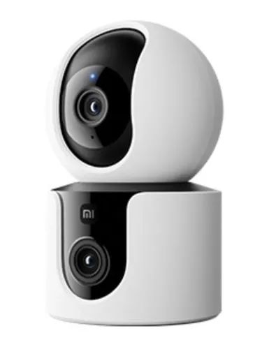 Xiaomi Dual Smart Camera C300 - Sphärische IP-Sicherheitskamera für Innenräume mit 2304 x 1296 Pixel, flexibel montierbar an Decke, Wand oder Schreibtisch für optimale Überwachung.