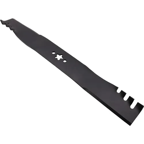 Ersatzmesser für Rasenmäher 55cm passend für Husqvarna und Partner - Ersatzmesser für Rasenmäher, 55.5 cm lang, passend für Husqvarna, Gardol und mehr. Hohe Präzision mit 5-Punkt-Stern-Zentralbohrung für optimalen Schnitt.