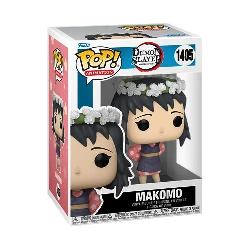 Funko Demon Slayer - Funko POP! Makomo, offiziell lizenziert und ca. 11,4 cm hoch, ideal für Sammler und Fans