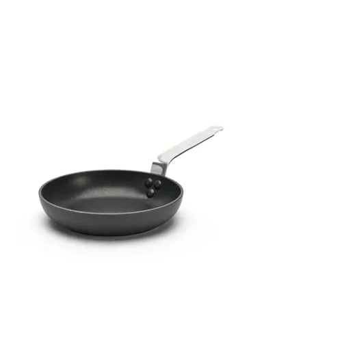 De Buyer Schockpfanne 8760.20 - Ø 20 cm, Edelstahl, Induktion - Hochwertige Antihaft-Pfanne aus Edelstahl, ideal für schonendes Kochen auf allen Herdarten, inklusive Induktion. Langlebig und hitzebeständig für perfekte Kochergebnisse.