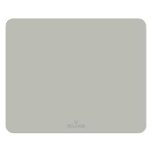 TINYLOADERS Praktische Bodenmatten zum Unterlegen unter Hochstuhl Kinderstuhl Spielmatte Spritzmatte für Kunst Handwerk waschbarer wasserdichter rutschfester Bodenschutz 110 cm x 95 cm Grau