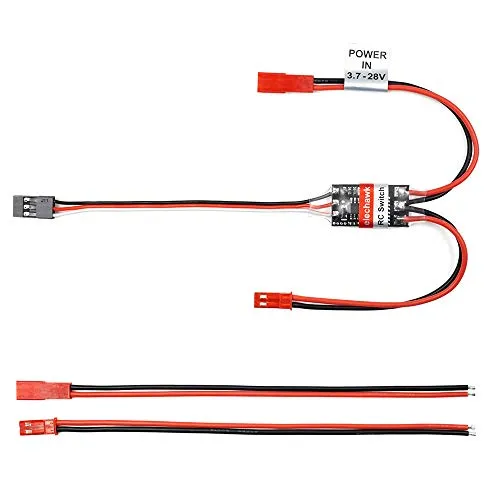 RC Ferngesteuertes AUX ON/OFF Elektronisches Schalter Relais für Auto LKW Boot LED Licht Drohne (8A)