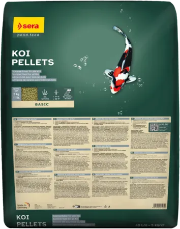 sera Koi Pellets 40L Energiefutter Koi Teichfische Fischfutter Koifutter